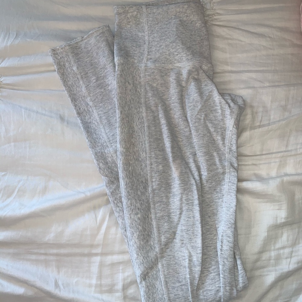 Light Gray Lululemon Leggings